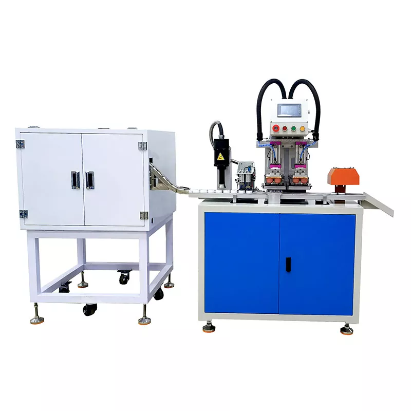 2 Colors Bottle Caps Pad Printer with Plasma Treatment