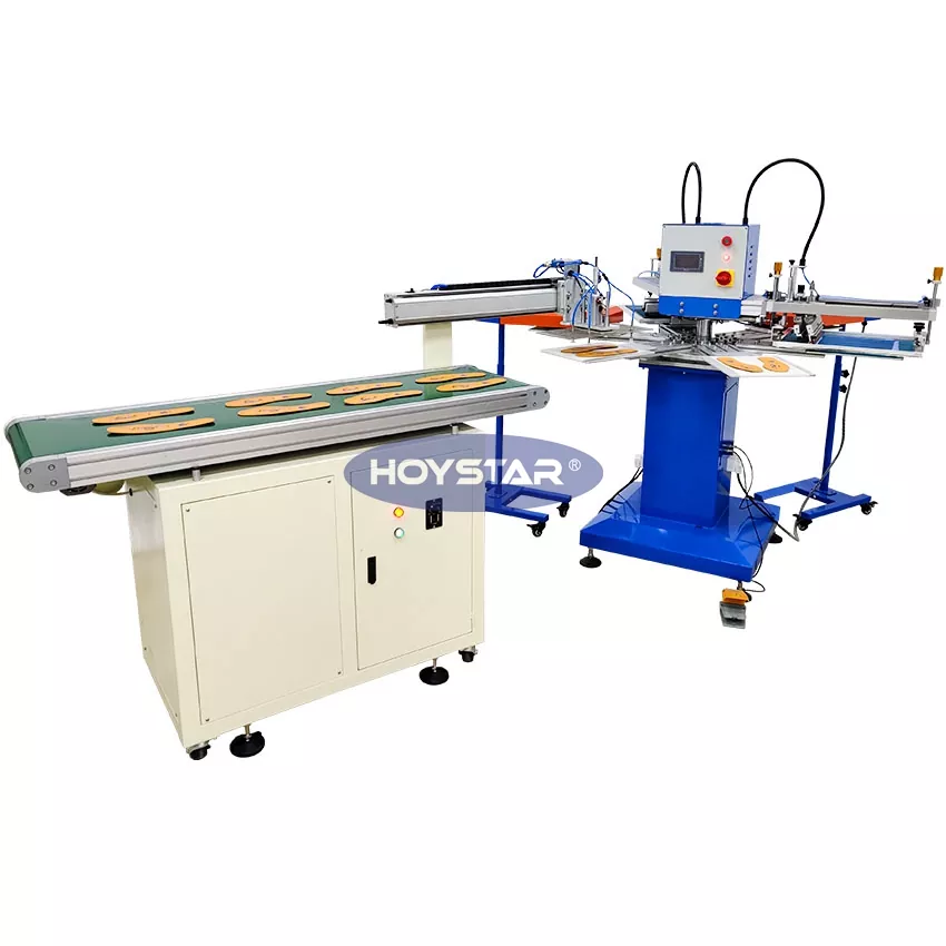 Automatic 2 Color Screen Printing Machine for Shoe Insole