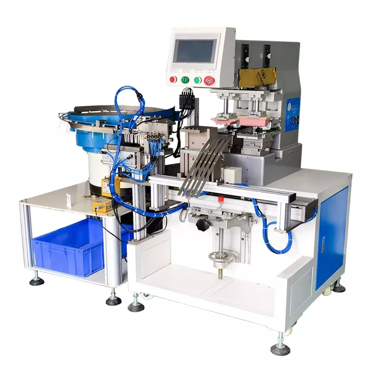 Automatic 2 Colors Golf Tees Pad Printing Machine